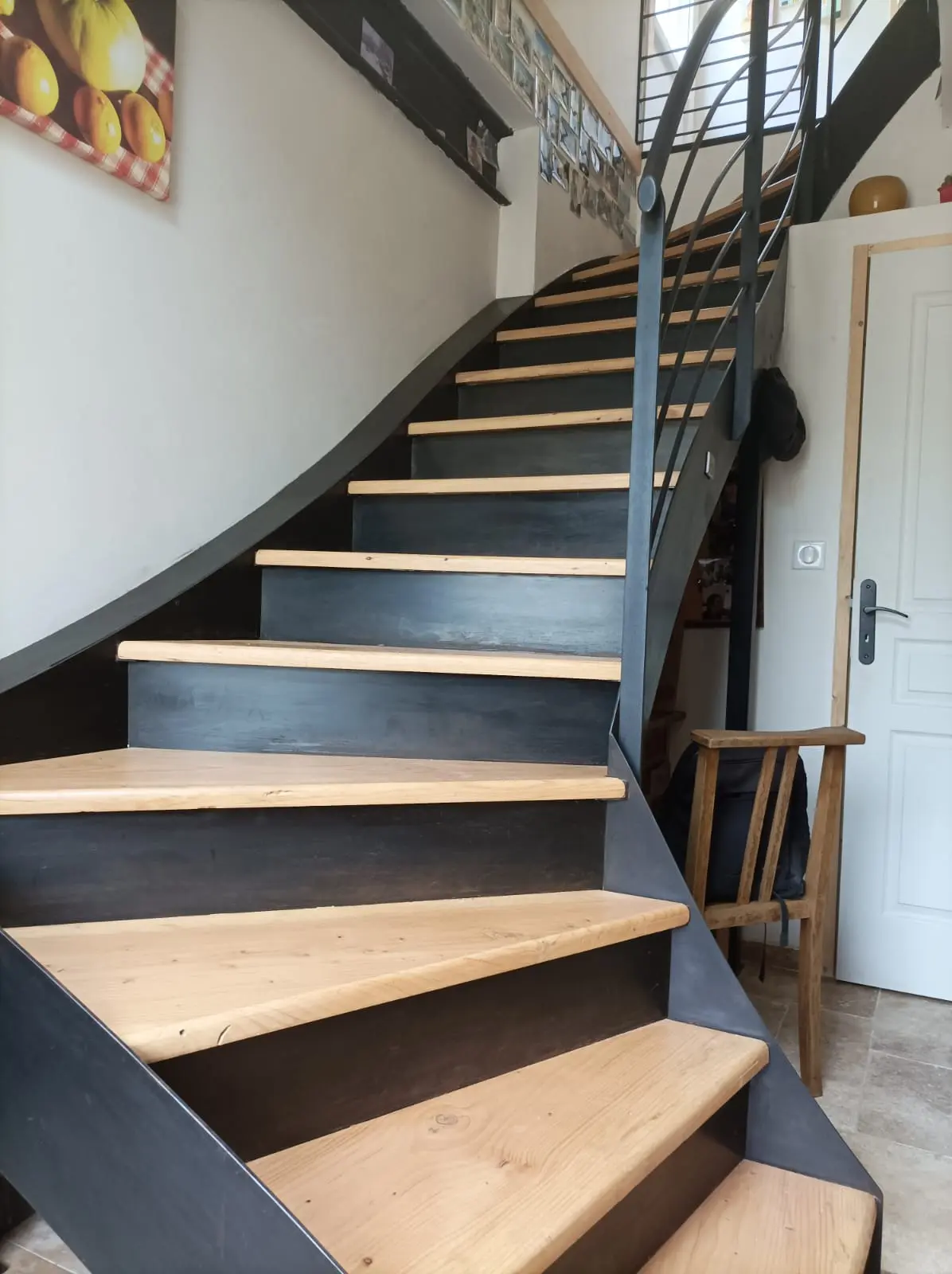 Escalier construit par Joseph DUQUENOY