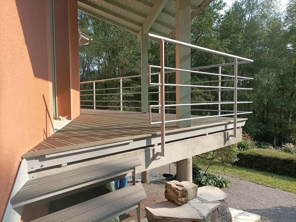 Terrasse construit par Joseph DUQUENOY